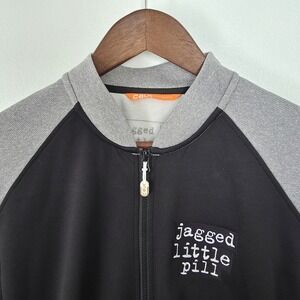 Alanis Morissette "Jagged Little Pill" CBUK Jacket Medium Black and Gray